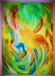 B80.Sindsyge anstalten. 70x100 cm. 3.500 Kr.